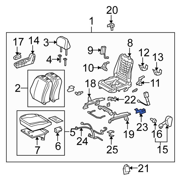 Seat Track Cover