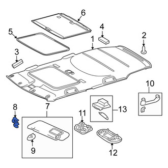 Scion OE - Sun Visor Holder