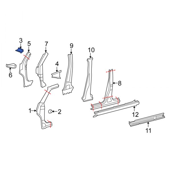 Body A-Pillar Reinforcement