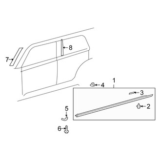 Scion OE - Pillars, Rocker & Floor - Exterior Trim