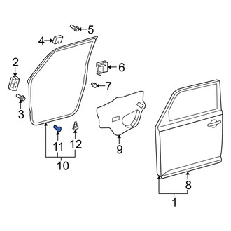 Scion OE - Rear Door Seal Clip