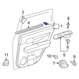 Scion OE - Door Interior Trim Panel Retainer