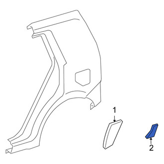 Scion OE - Rear Left Stone Deflector