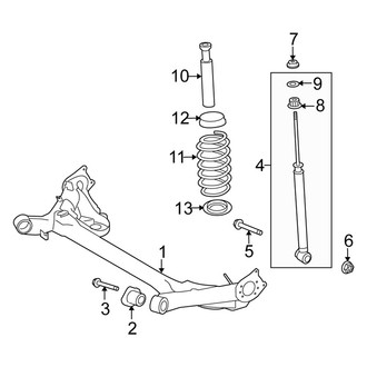 Scion OE - Rear Suspension - Suspension Components