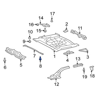 Scion OE - Front Engine Mount Bolt