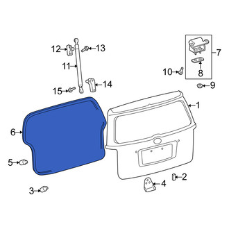 Scion OE - Rear Hatch Seal