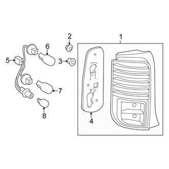 Scion OE - Rear Lamps - Combination Lamps
