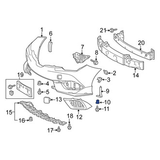 Scion OE - Bumper Impact Absorber Nut