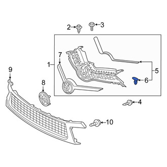 Scion OE - Bumper Cover Retainer