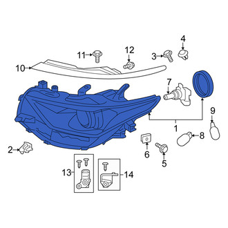 Scion OE - Front Left Headlight