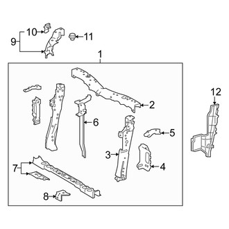 Scion OE - Radiator Support