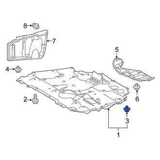 Scion OE - Fender Liner Retainer