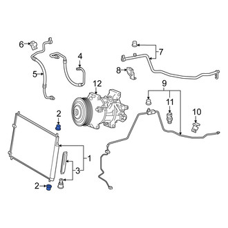 Scion OE - A/C Condenser Bracket Insulator