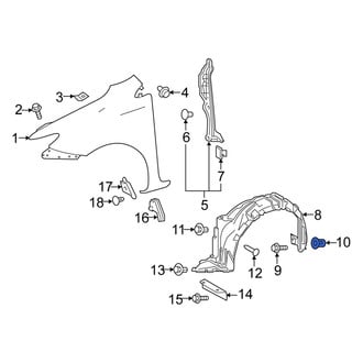 Scion OE - Fender Liner Grommet