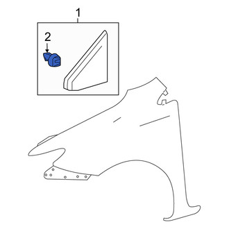 Scion OE - Fender Molding Retainer