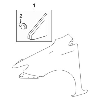 Scion OE - Fender - Exterior Trim