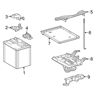 Scion OE - Electrical - Battery