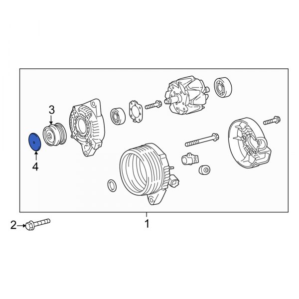 Крышка 274160w050 toyota