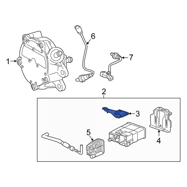 Vapor Canister Bracket