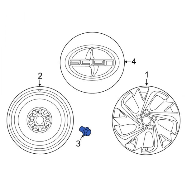 Wheel Lug Nut