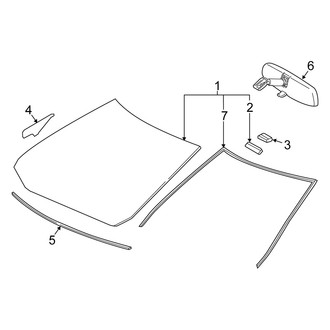 Scion OE - Windshield - Glass