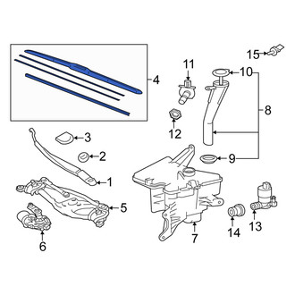 Scion OE - Left Wiper Blade