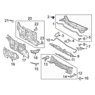 Scion OE - Cowl Cover Clip