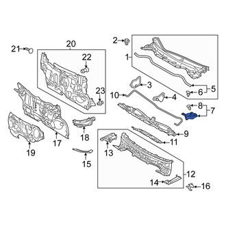 Scion OE - Left Cowl Cover Insulator