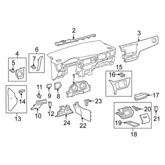 Scion OE - Instrument Panel Components
