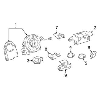Scion OE - Restraint Systems - Air Bag Components (Modules & Sensors)