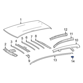Scion OE - Roof Drip Molding Clip
