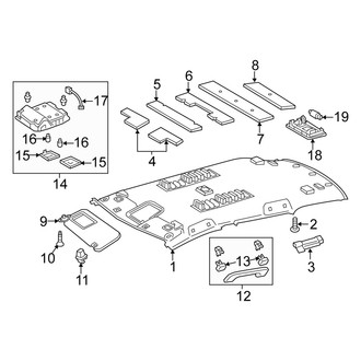 Scion OE - Roof - Interior Trim