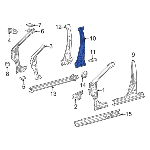 Body B-Pillar Reinforcement