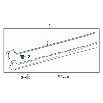 Scion OE - Rocker Panel Molding Clip