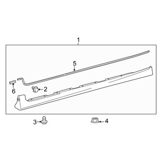 Scion OE - Pillars, Rocker & Floor - Exterior Trim