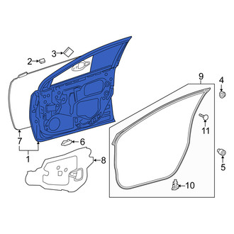 Scion OE - Front Left Door Shell