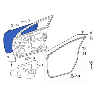 Scion OE - Front Right Outer Door Outer Panel