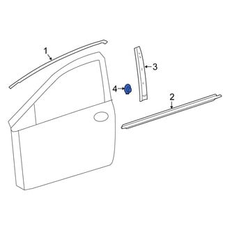Scion OE - Door Reveal Molding Clip