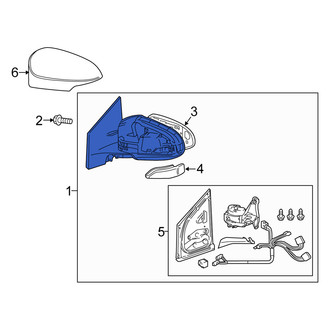 Scion OE - Front Right Door Mirror