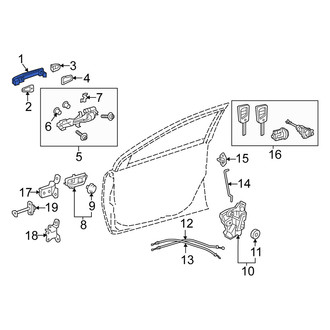 Scion OE - Front Outer Exterior Door Handle
