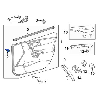 Scion OE - Door Interior Trim Panel Retainer