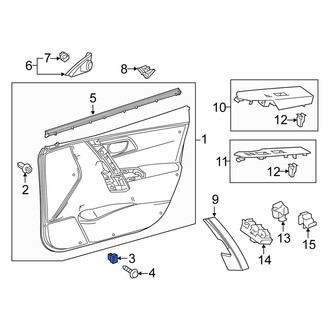 Scion OE - Door Interior Trim Panel Nut