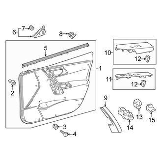 Scion OE - Front Door - Interior Trim