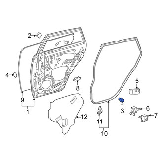 Scion OE - Front Door Stop