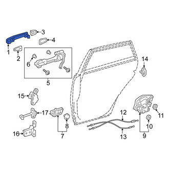 Scion OE - Front Outer Exterior Door Handle