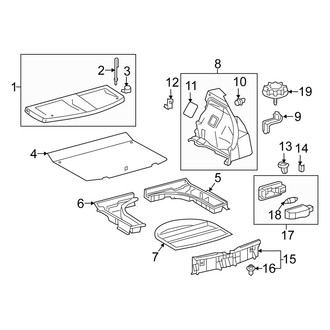 Scion OE - Rear Body & Floor - Interior Trim