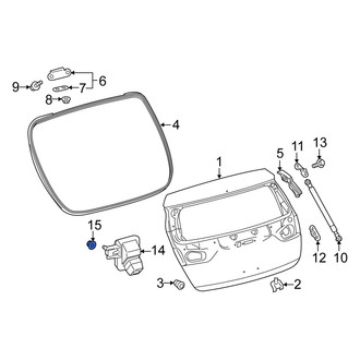 Scion OE - Park Assist Camera Nut
