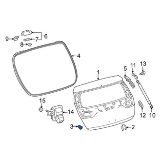 Scion OE - Liftgate Stop Bumper