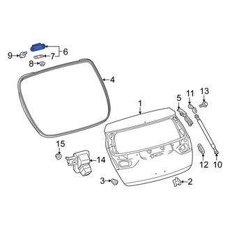 Scion OE - Rear Liftgate Hinge