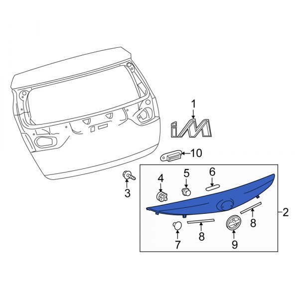 Liftgate Finish Panel